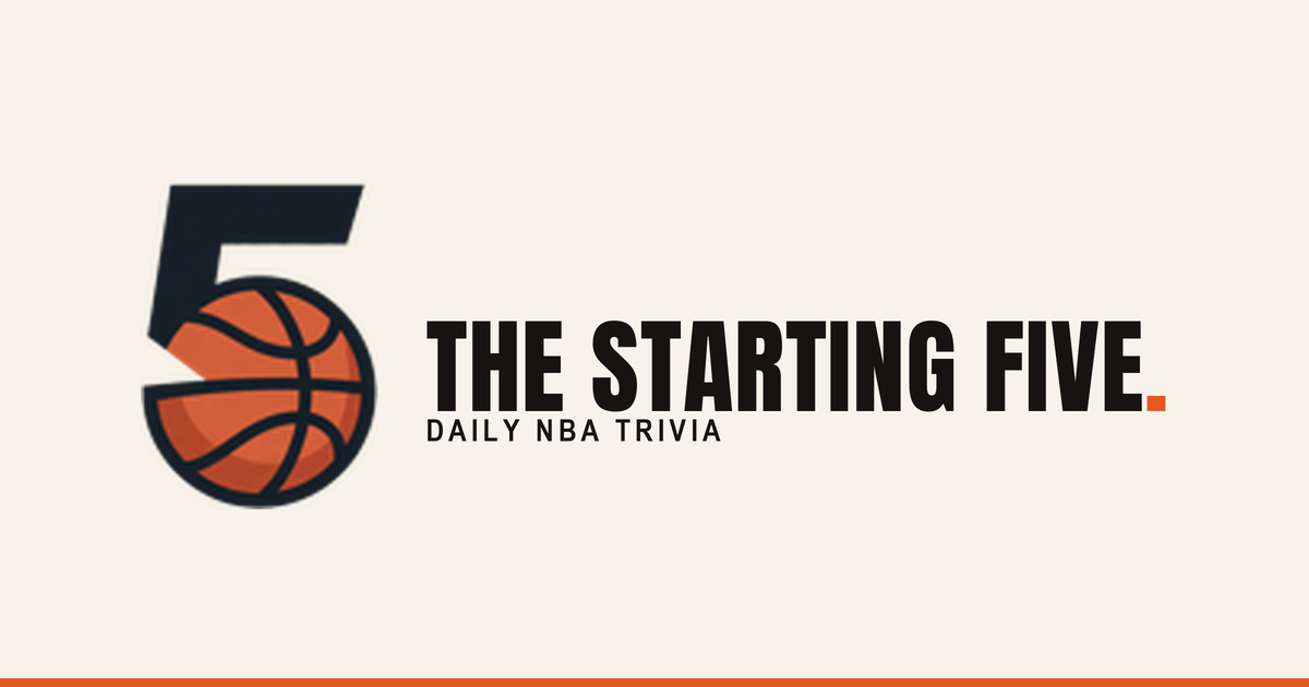 Starting 5 Trivia preview artwork